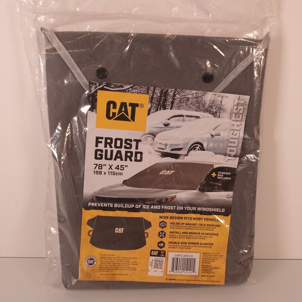 CAT Frost Guard Windshield Cover for Winter 78" x 45" Prevent Ice Frost Buildup